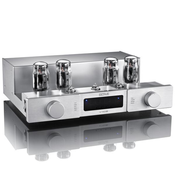 Ламповый стереоусилитель Octave V 110 SE Silver + Black Box Silver