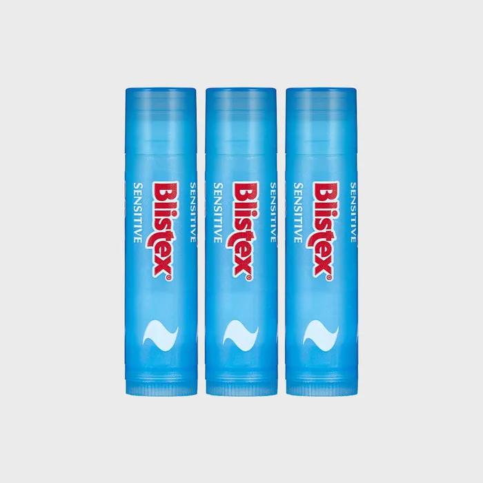 [3 ШТ.] Blistex Sensitive Бальзам для губ 4,25 г Blistex Sensitive Lip Balm 4.25gx3