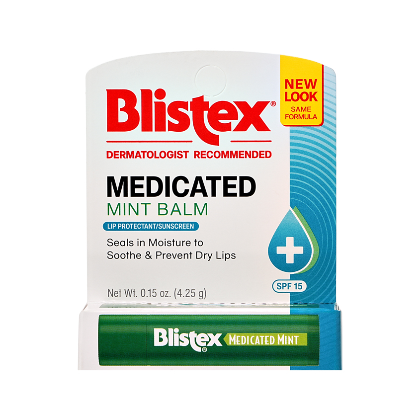 Бальзам для губ BLISTEX Medicated мятный SPF-15 4,25 г