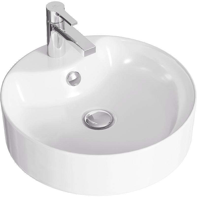 Раковина Aqwella Sanita Luxe Best Shelf 43 WB.CT/Best/43-C.Shelf/WHT Белая