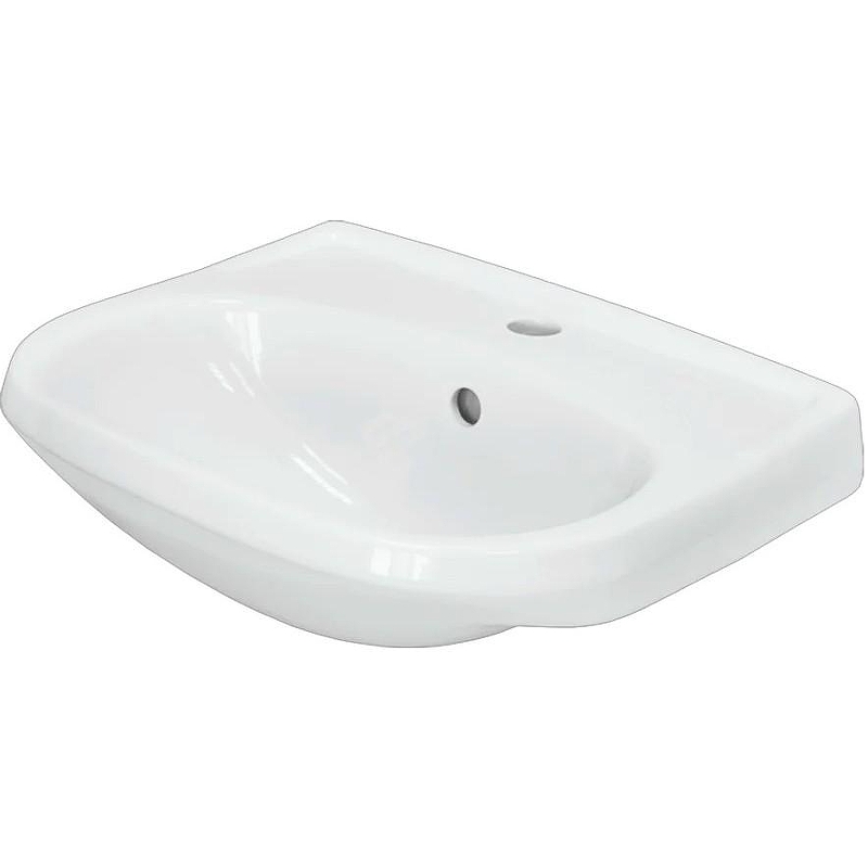 Раковина Sanita Комфорт 50 WB.PD/Comfort/50-C/WHT.G/S1 Белая