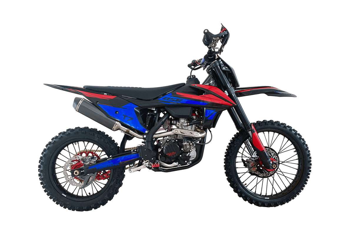 Мотоцикл кроссовый эндуро BSE T7 Flash