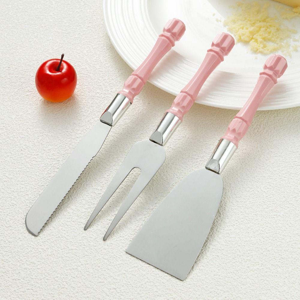 Портативный набор ножей для сыра, многоразовый нож для масла, инструменты для сыра, набор вилок для сыра, еда Style 4